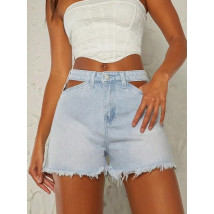 Modré denimové kraťasy-300264-03