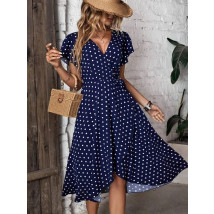 Modré zavinovacie šaty-285467-02