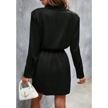 Čierne košeľové šaty-293504-01