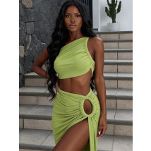 Zelený sukňový komplet-325964-04