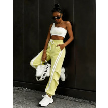 Žlté teplákové nohavice-326632-04