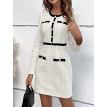 Pepitové elegantné šaty-293446-02