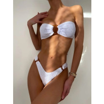 Biele vrúbkované dvojdielne plavky-284437-060