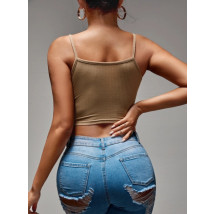 Crop top khaki-305129-01