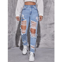 Svetlomodré oversize potrhané rifle-289399-07