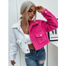 Krátky teddy kabátik-275728-012