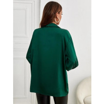 Zelená saténová košeľa-277697-01