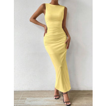 Žlté dlhé šaty-305227-08
