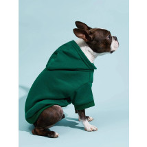 Zelená mikina s kapucňou pre psa-275090-02