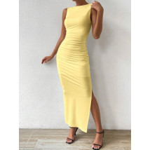 Žlté dlhé šaty-305227-08