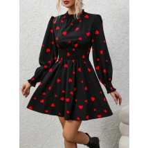 Čierne srdiečkové šaty-311630-05