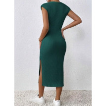 Zelené dlhé šaty-301246-010