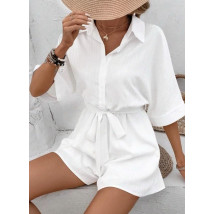 Biely krátky overal-301268-03