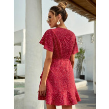 Červené zavinovacie šaty-286017-07