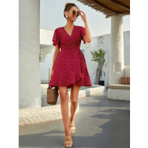 Červené zavinovacie šaty-286017-07