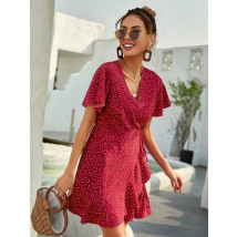 Červené zavinovacie šaty-286017-07