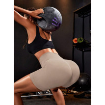 Hnedé push-up kraťasy-318508-06