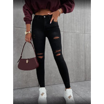 Čierne potrhané rifle-261787-08