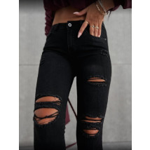 Čierne potrhané rifle-261787-08