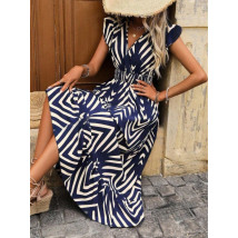 Modré Midi šaty-307531-03