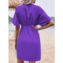 Fialové krátke šaty-305833-06