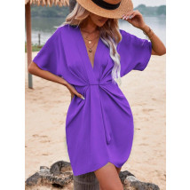 Fialové krátke šaty-305833-06