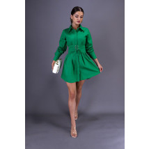 Zelené košeľové šaty s opaskom-266460-04