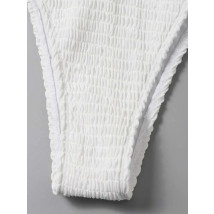 Biele vrúbkované dvojdielne plavky-284451-084