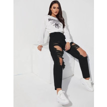 Čierne potrhané rifle-286694-01