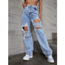 Modré potrhané rifle-286696-010