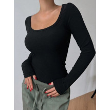 Čierny zateplený top-312507-03