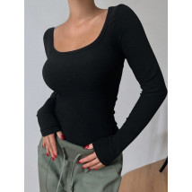 Čierny zateplený top-312507-03