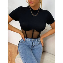 Čierny crop top so sieťkou-269433-04