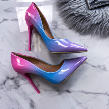 Modro-ružové lakované lodičky-253474-01