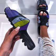 Čierne gumené šľapky-266506-09