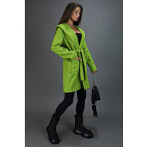Limetkový kabát s kapucňou-275411-011