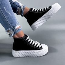 Čierne členkové tenisky-285131-024