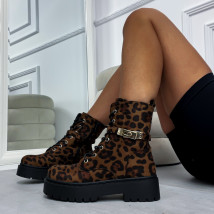 Leopardie nízke čižmy-309736-05