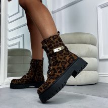 Leopardie nízke čižmy-309736-05