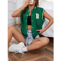 Zelená krátka baseballová vesta-271551-07