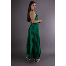 Zelené dlhé saténové šaty-267334-02