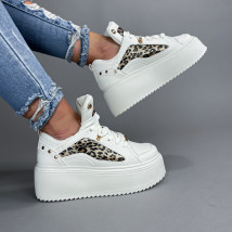 Béžové leopardie tenisky-309532-02
