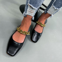 Čierne sandále s ozdobou-233635-06