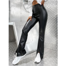 Čierne koženkové nohavice-275352-06
