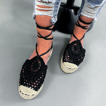 Čierne dámske sandále-206681-04