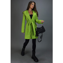Limetkový kabát s kapucňou-275411-011