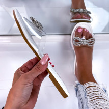 Biele transparentné šľapky-269150-05