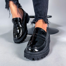 Čierne lakované mokasíny-274227-022