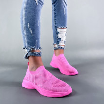 Fuchsiové nasúvacie textilné tenisky-285061-08