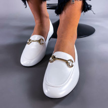Biele mokasíny s ozdobou-235078-02